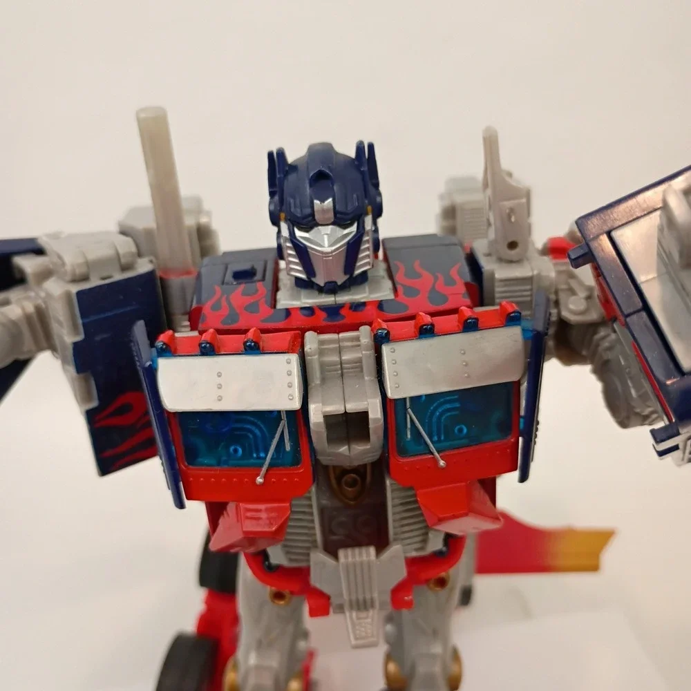 Transformers 2007 Movie Leader Class Optimus Prime Incomplete Action Figure